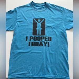 I POOPED TODAY Female/Woman T-Shirt